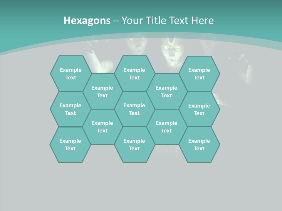 D Render Steel Machine PowerPoint Template
