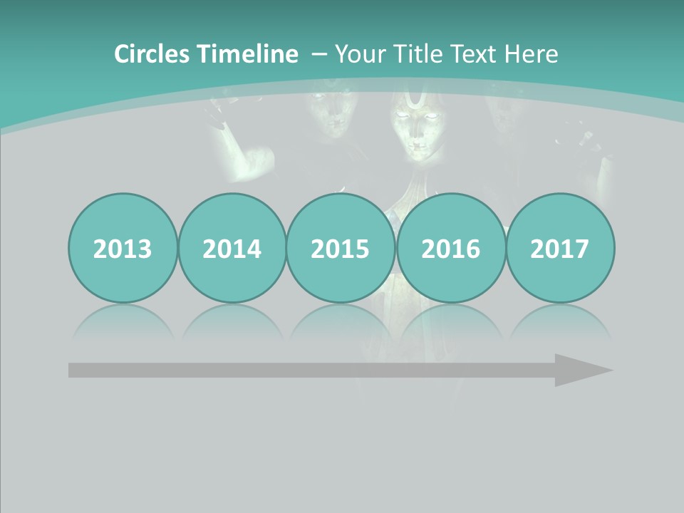 D Render Steel Machine PowerPoint Template