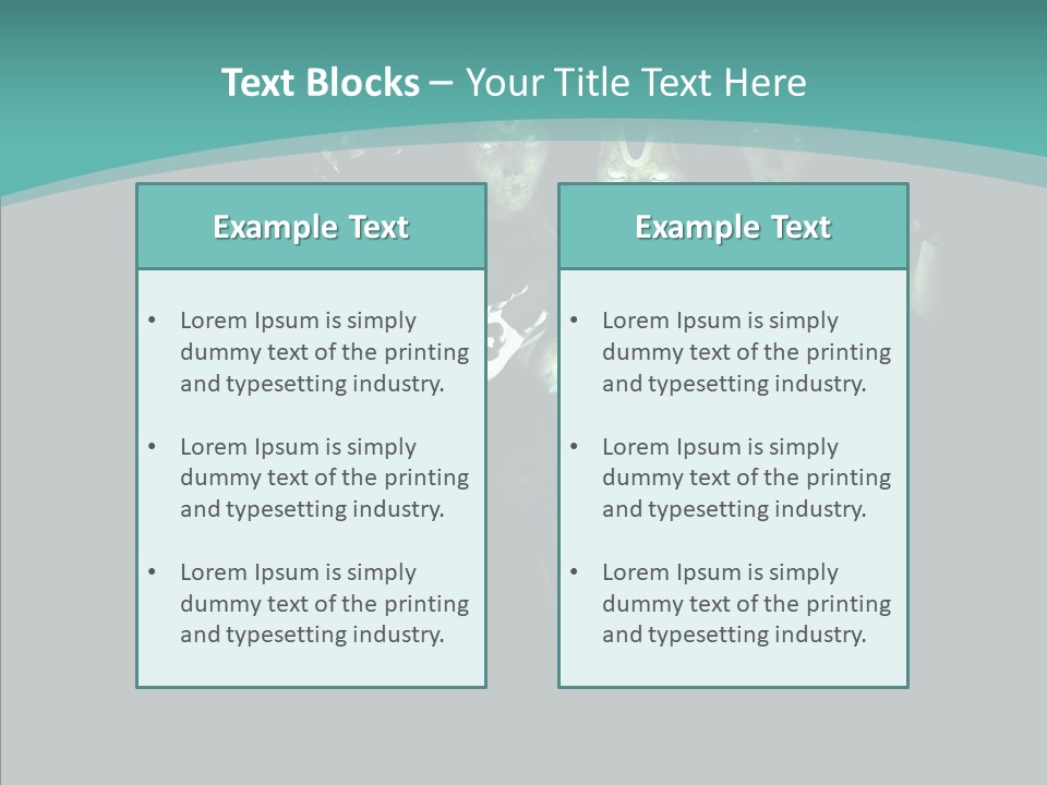 D Render Steel Machine PowerPoint Template