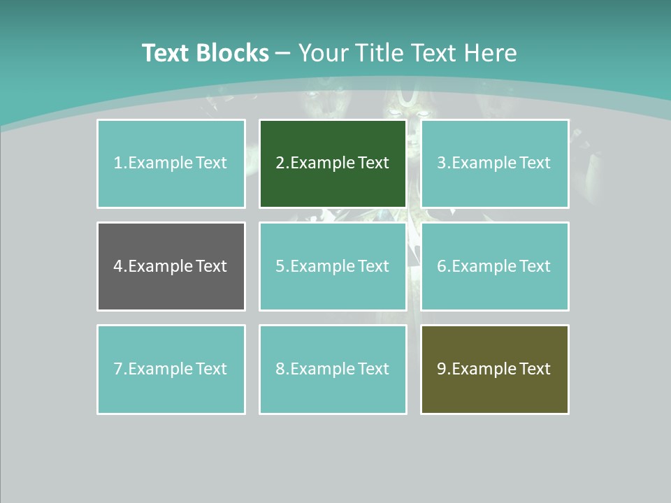 D Render Steel Machine PowerPoint Template