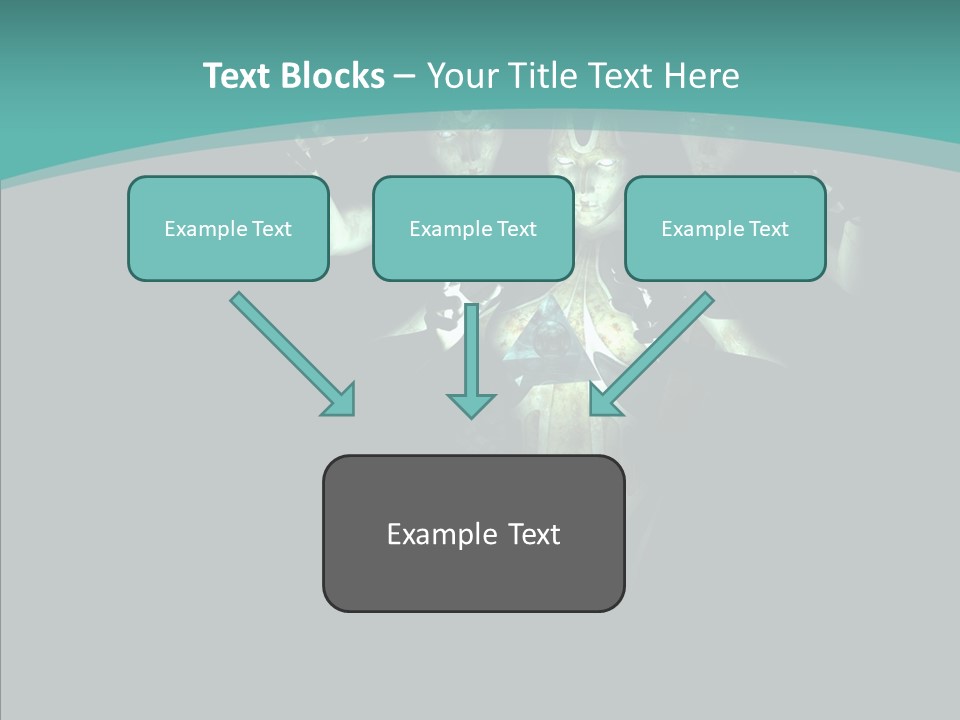 D Render Steel Machine PowerPoint Template