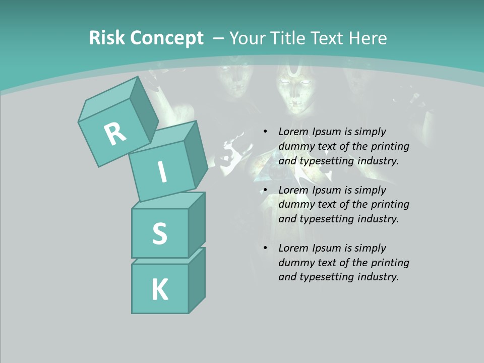 D Render Steel Machine PowerPoint Template