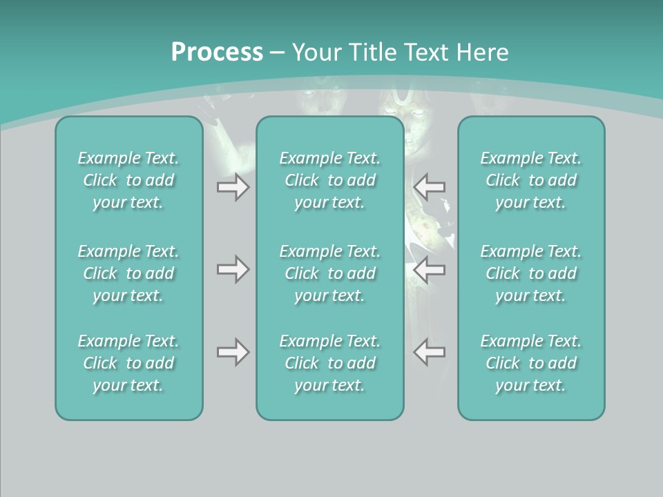 D Render Steel Machine PowerPoint Template