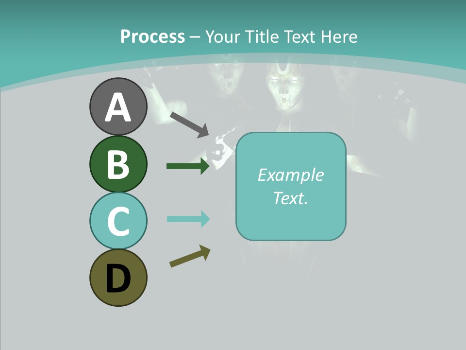 D Render Steel Machine PowerPoint Template