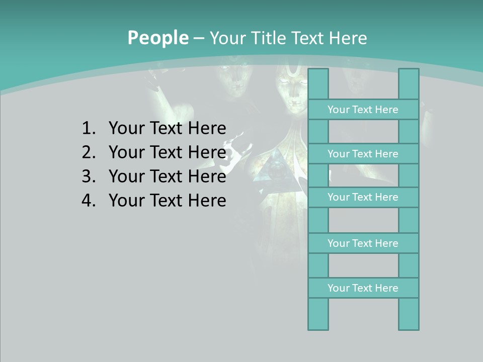D Render Steel Machine PowerPoint Template