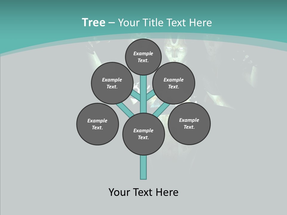 D Render Steel Machine PowerPoint Template