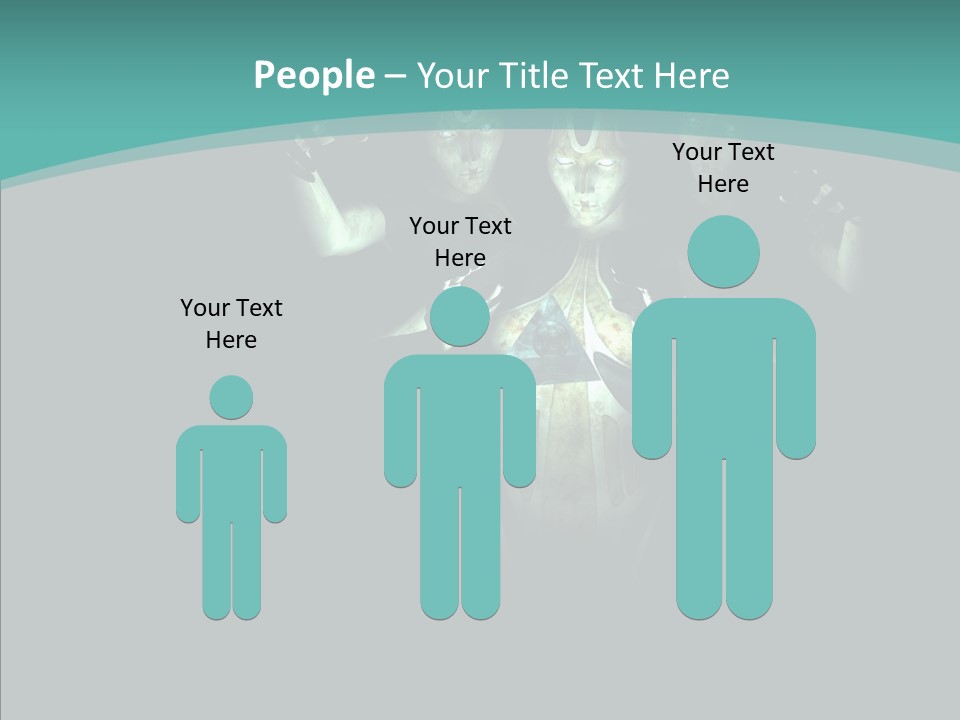 D Render Steel Machine PowerPoint Template