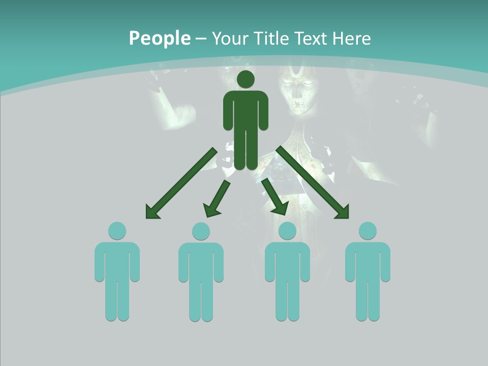 D Render Steel Machine PowerPoint Template