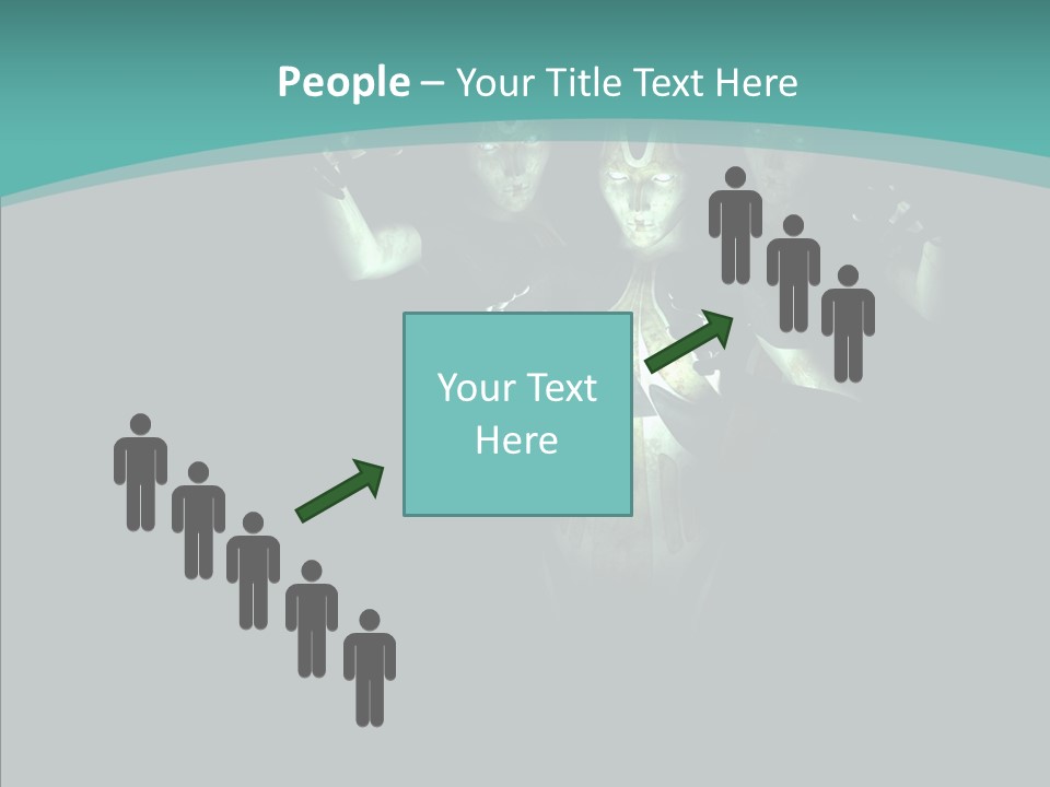 D Render Steel Machine PowerPoint Template