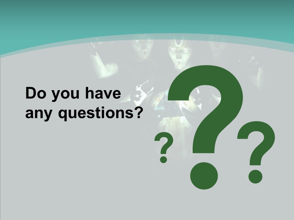 D Render Steel Machine PowerPoint Template