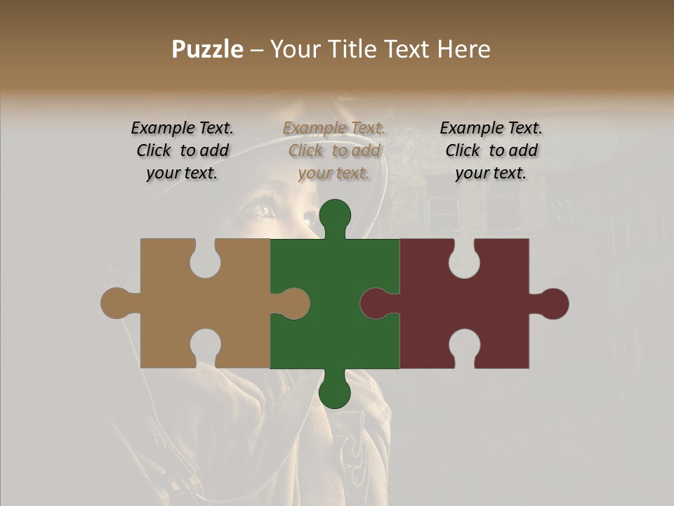 Help Childhood Small PowerPoint Template