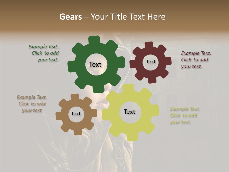 Help Childhood Small PowerPoint Template