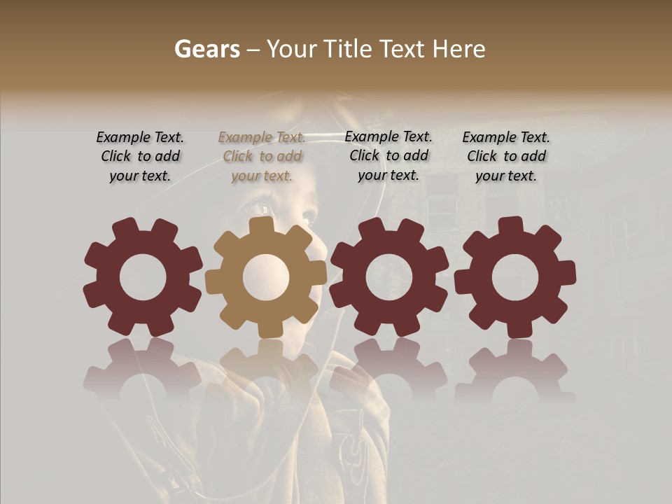 Help Childhood Small PowerPoint Template