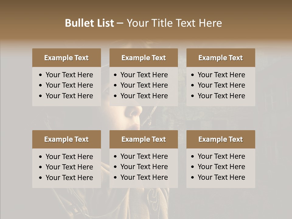 Help Childhood Small PowerPoint Template