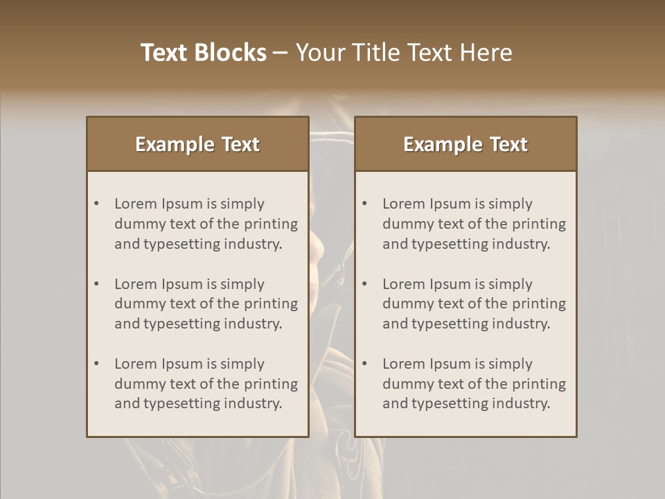 Help Childhood Small PowerPoint Template