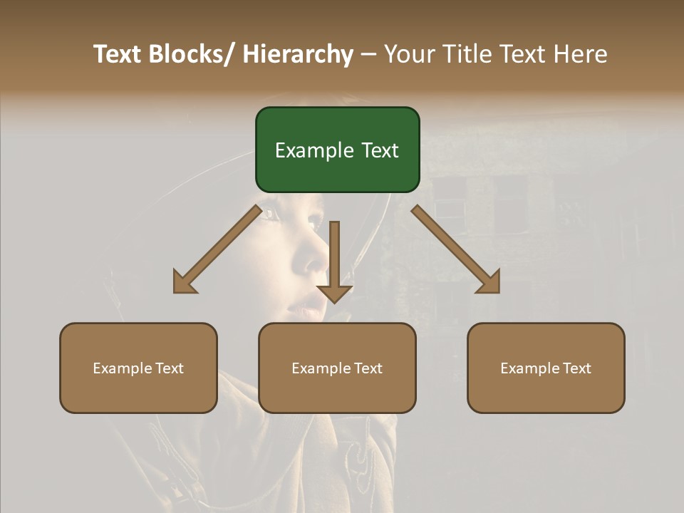 Help Childhood Small PowerPoint Template