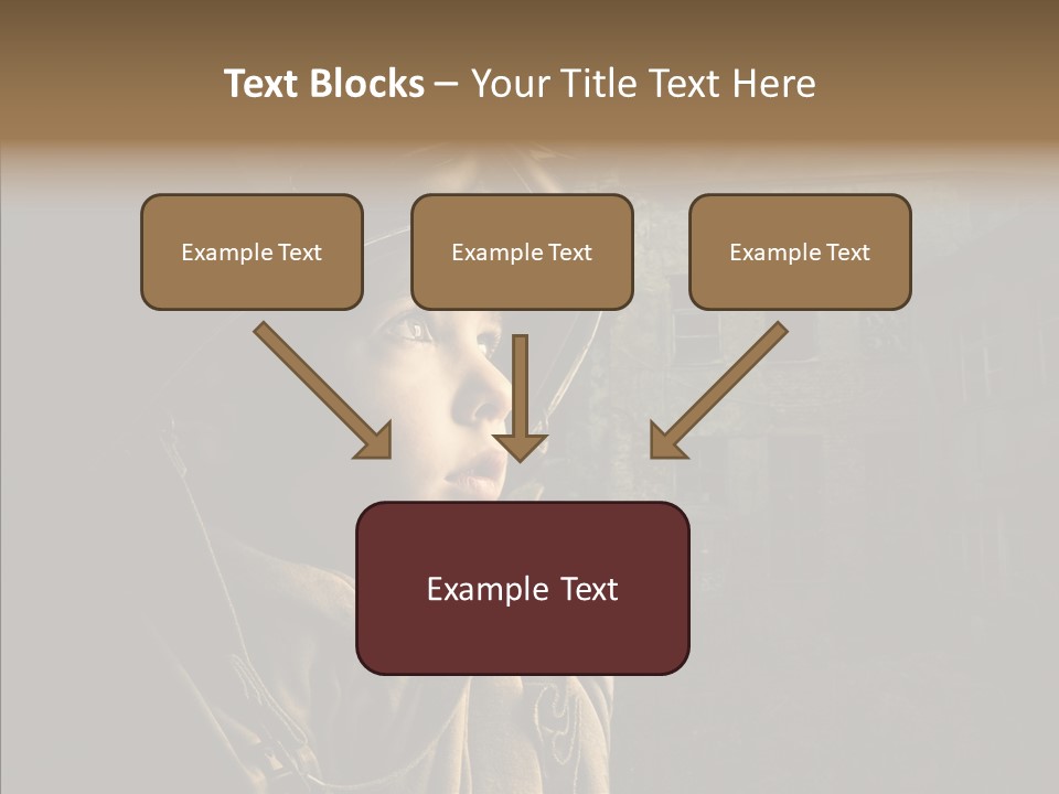 Help Childhood Small PowerPoint Template