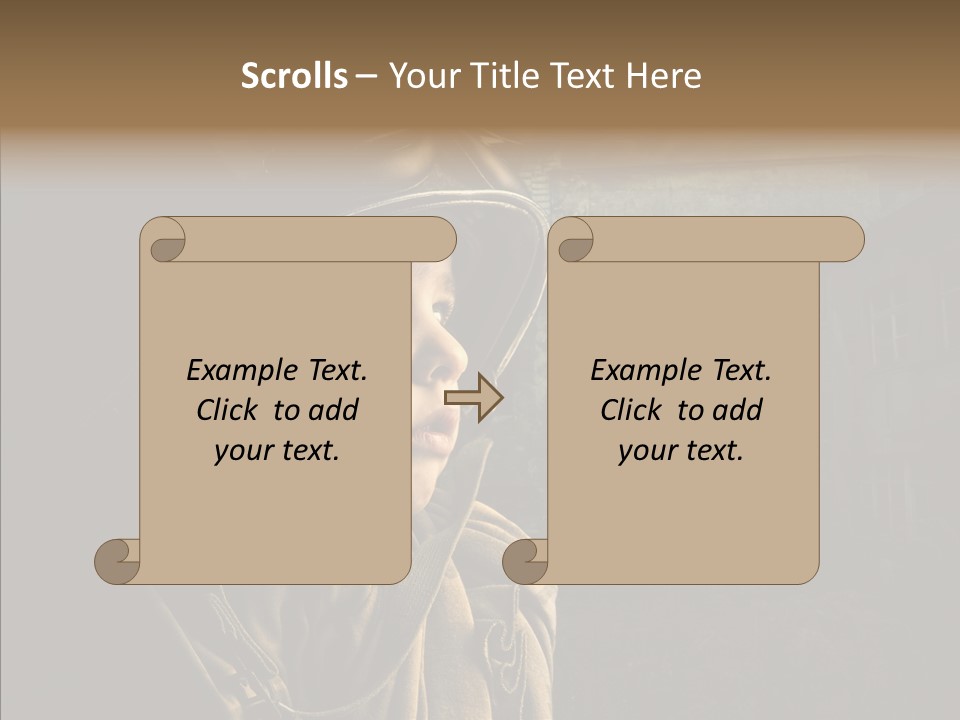 Help Childhood Small PowerPoint Template