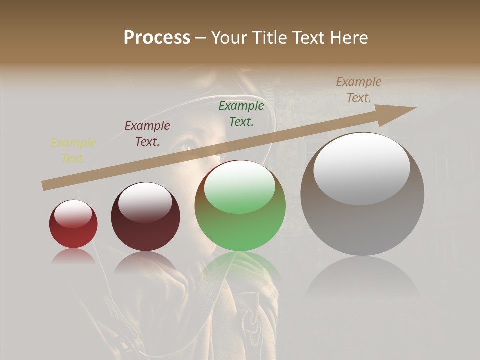 Help Childhood Small PowerPoint Template