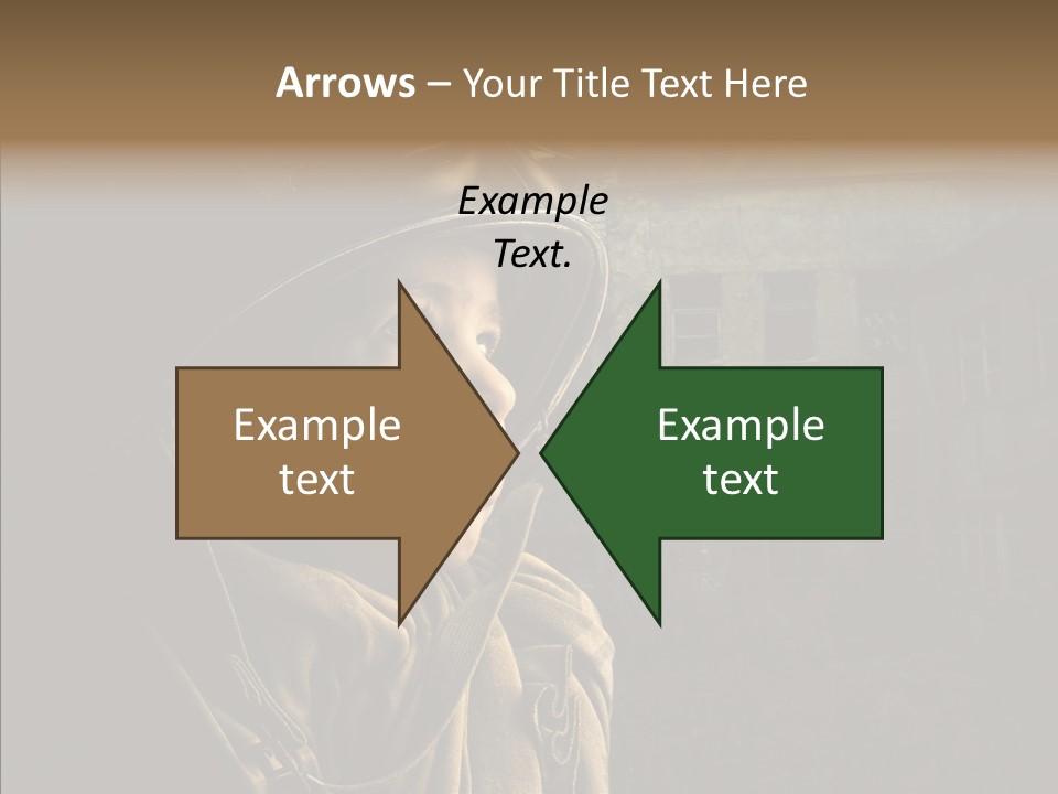 Help Childhood Small PowerPoint Template