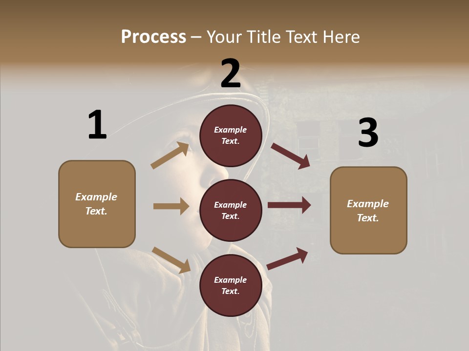 Help Childhood Small PowerPoint Template