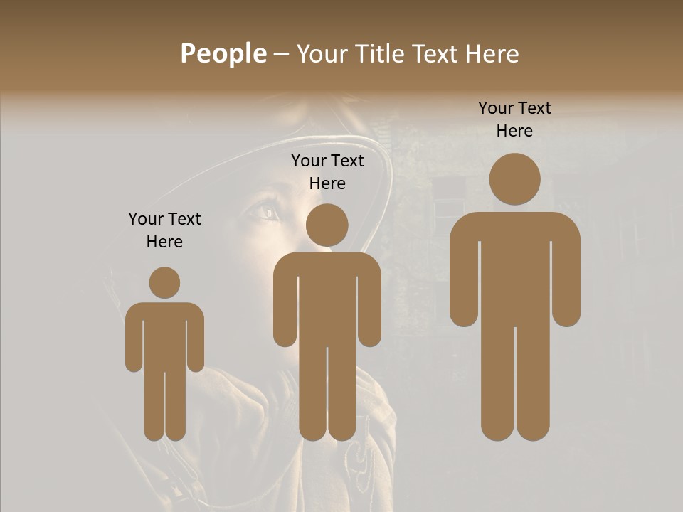 Help Childhood Small PowerPoint Template