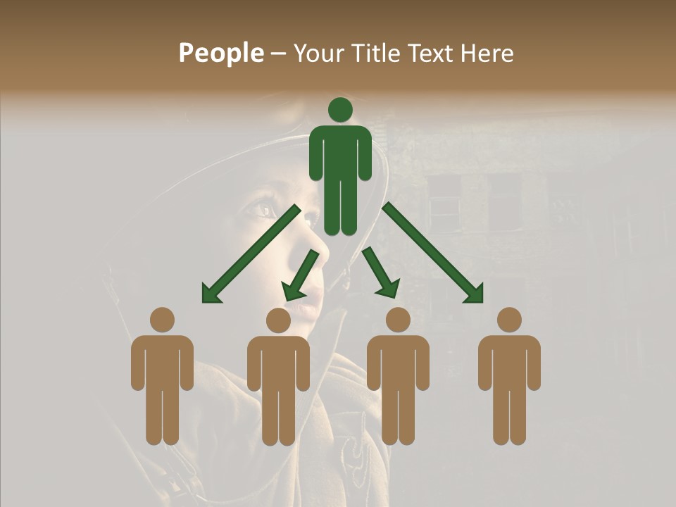 Help Childhood Small PowerPoint Template