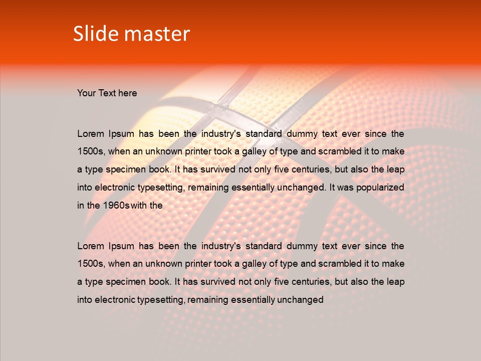 Franchise Winner Stadium PowerPoint Template