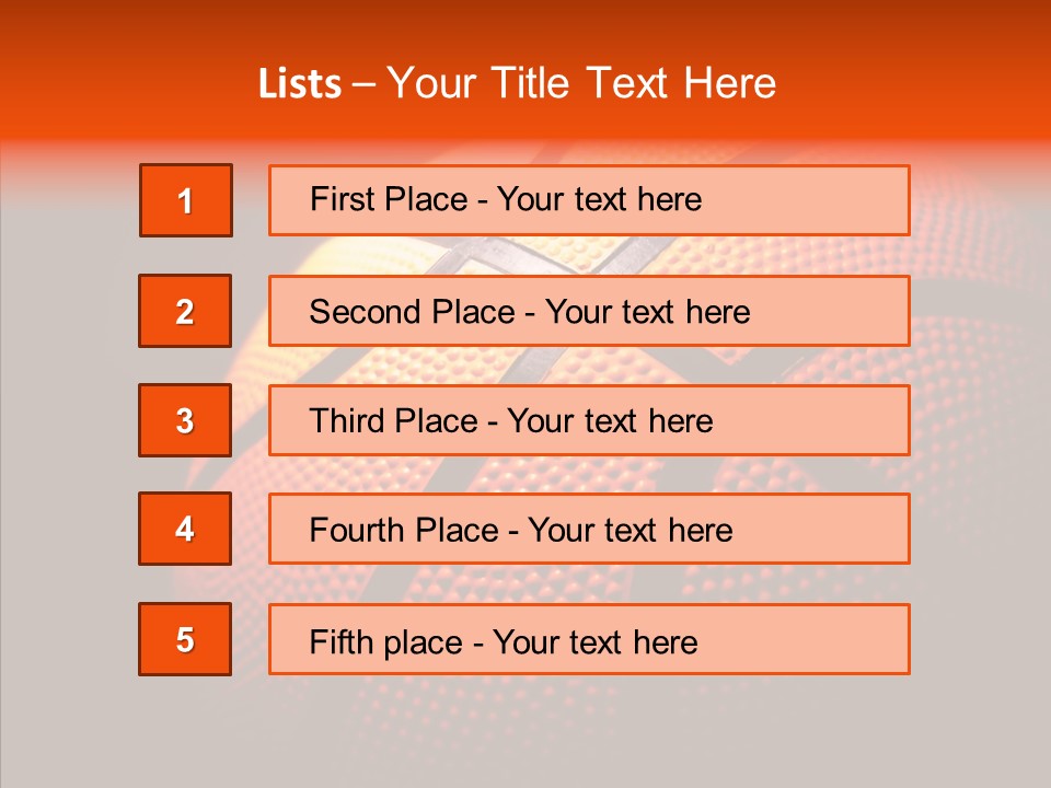 Franchise Winner Stadium PowerPoint Template