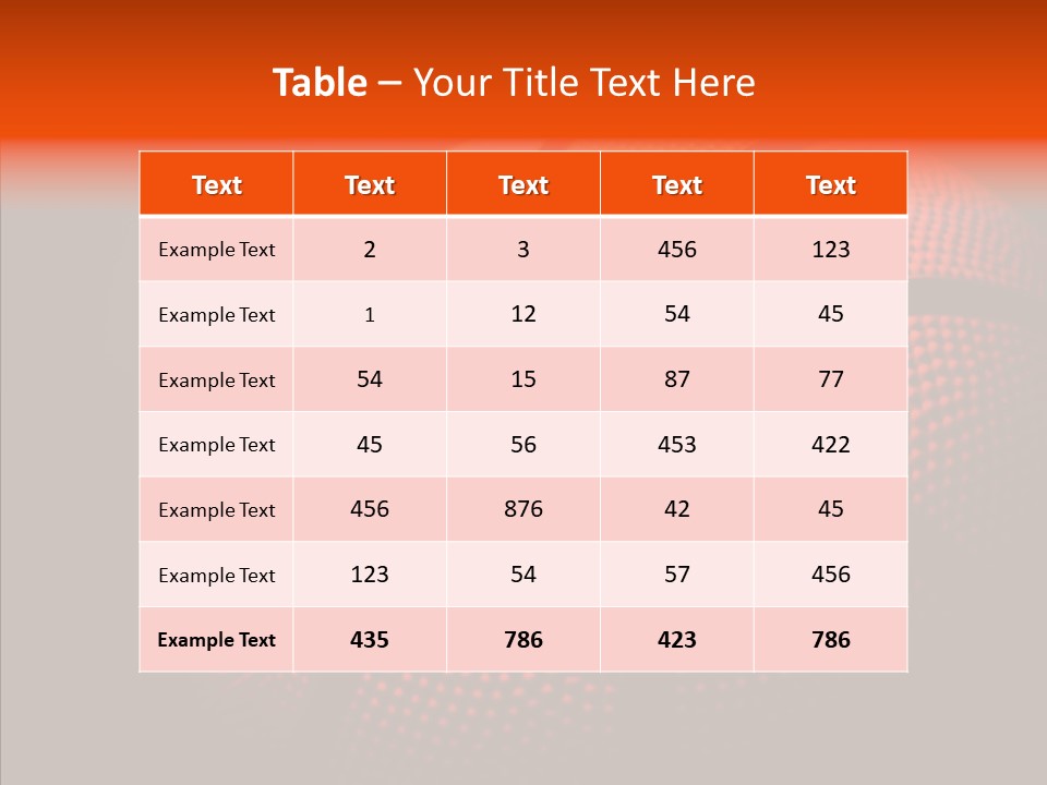 Franchise Winner Stadium PowerPoint Template