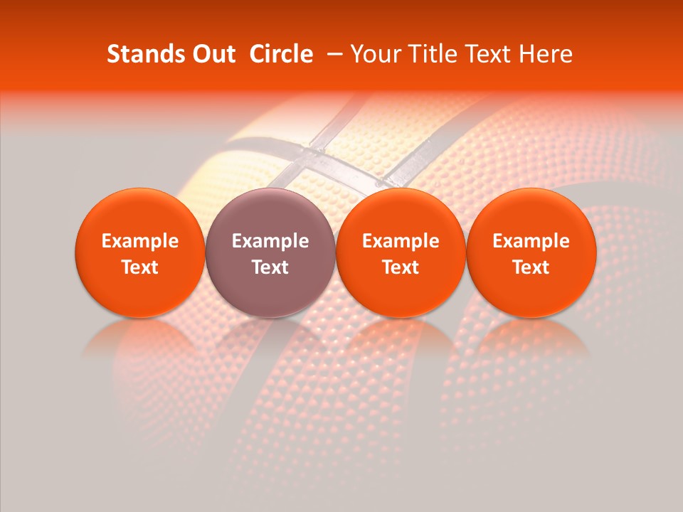 Franchise Winner Stadium PowerPoint Template