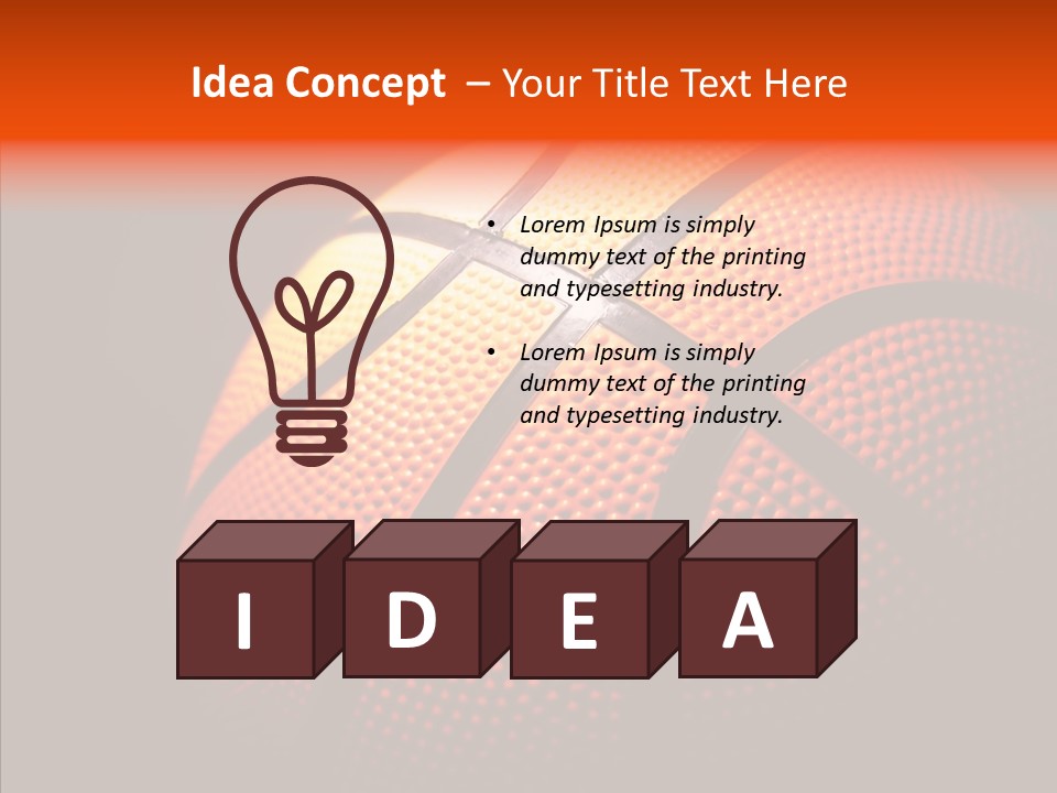 Franchise Winner Stadium PowerPoint Template