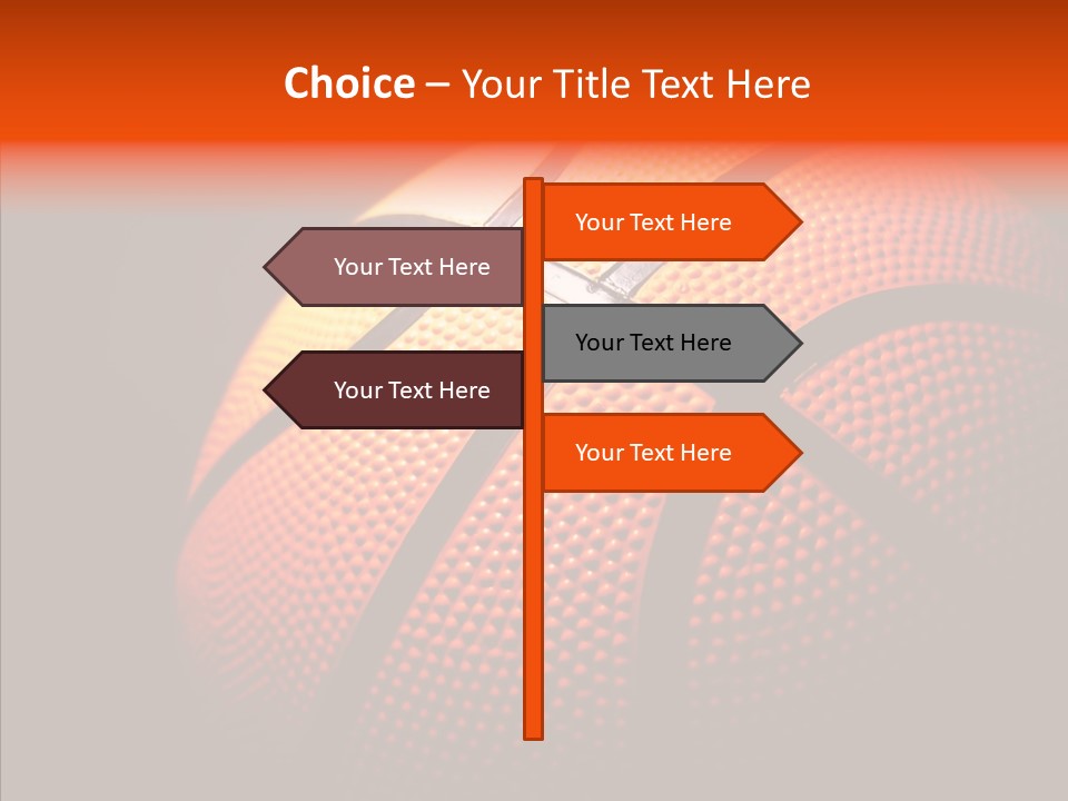 Franchise Winner Stadium PowerPoint Template