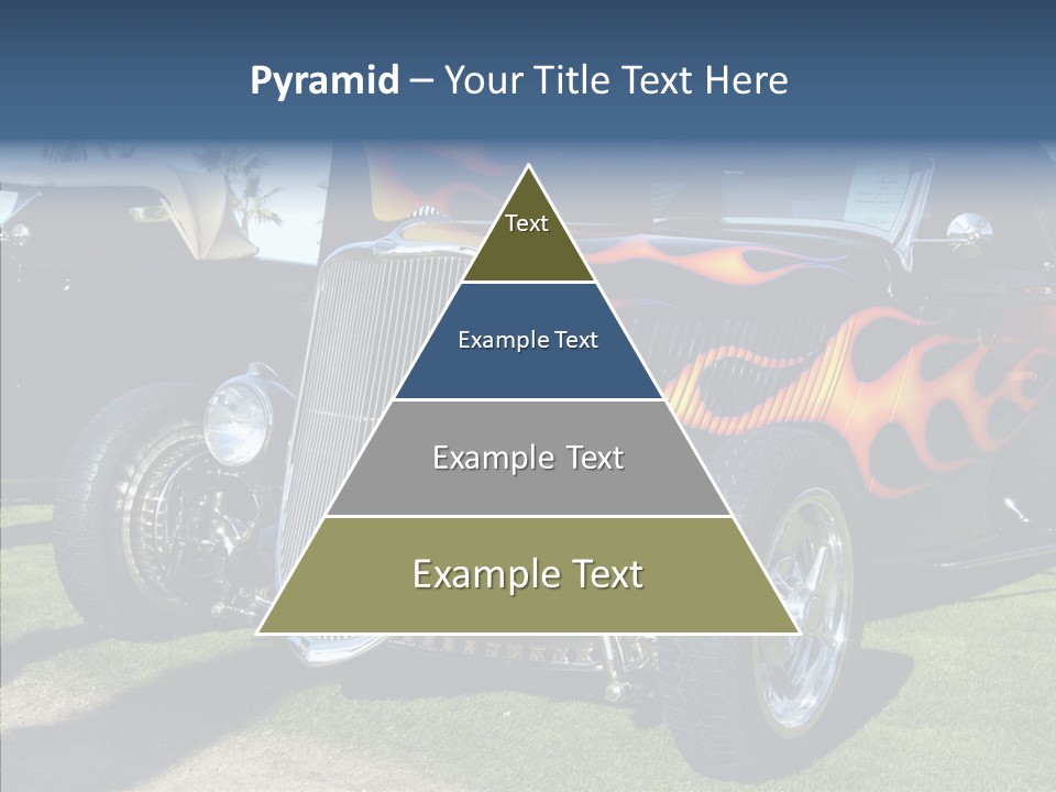 Custom Flames Chrome PowerPoint Template