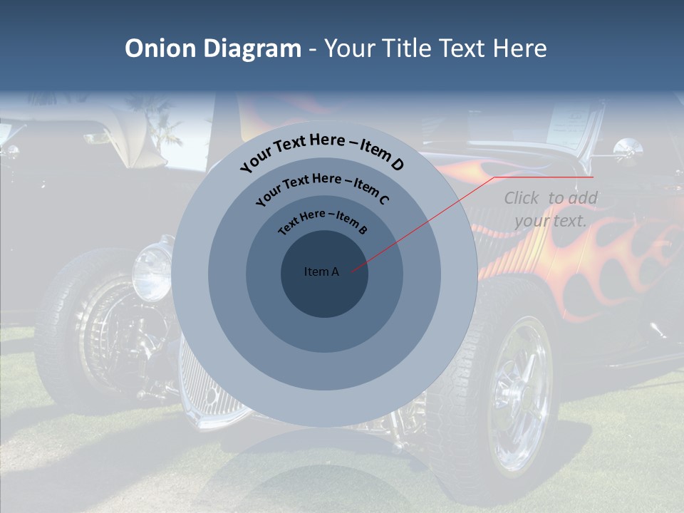 Custom Flames Chrome PowerPoint Template