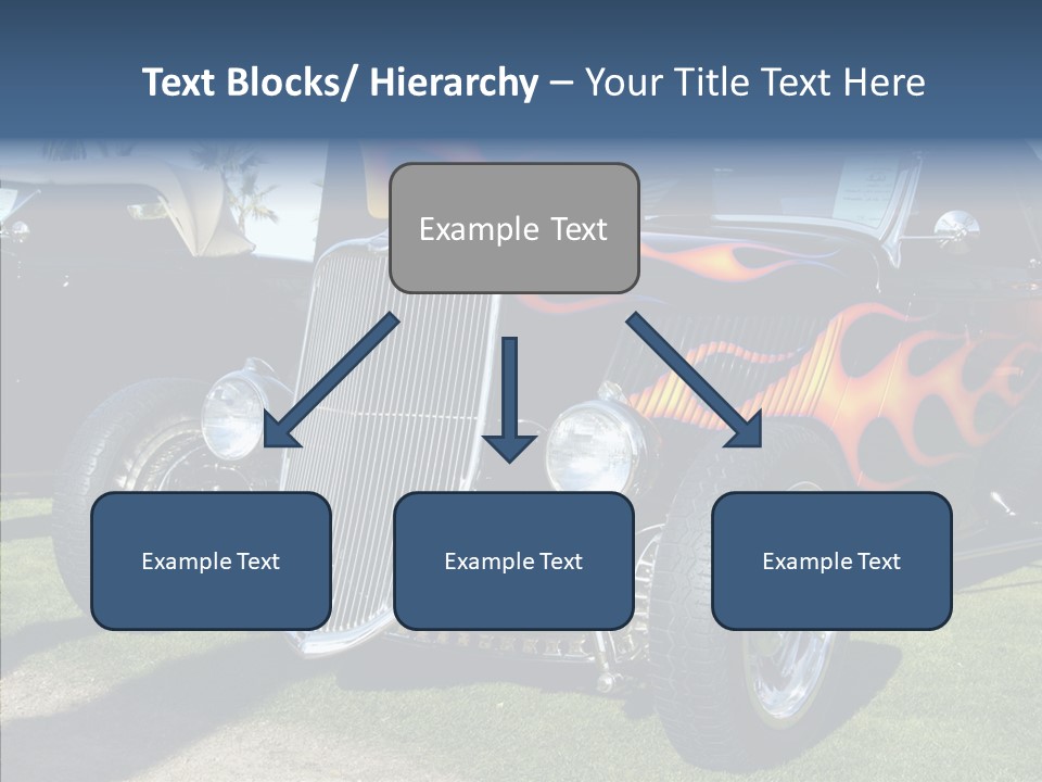 Custom Flames Chrome PowerPoint Template
