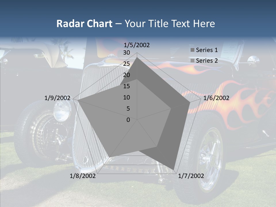 Custom Flames Chrome PowerPoint Template