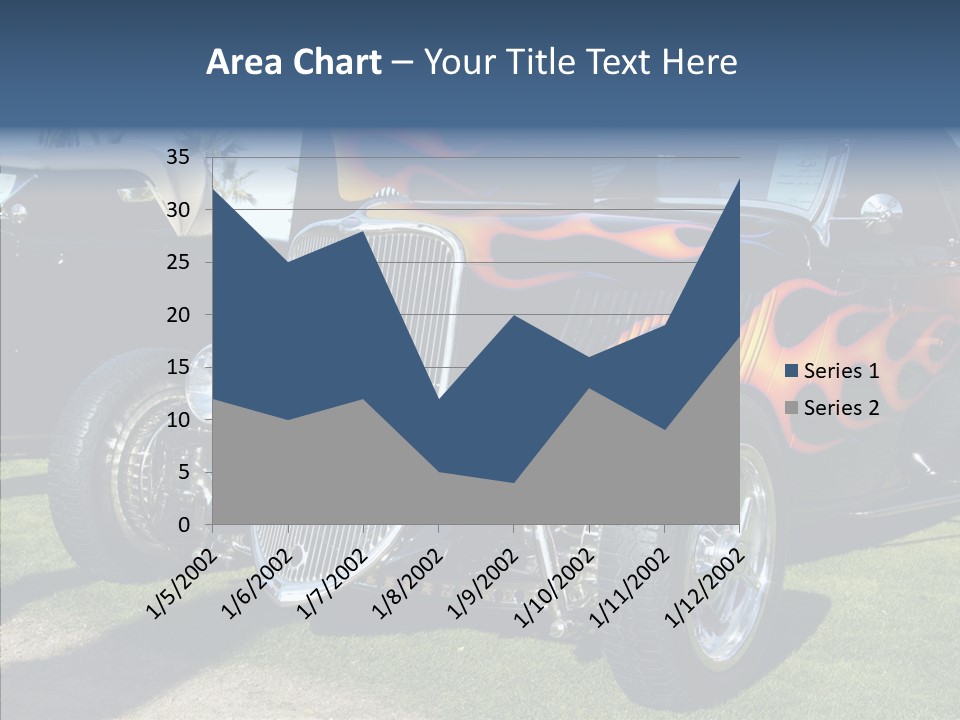 Custom Flames Chrome PowerPoint Template