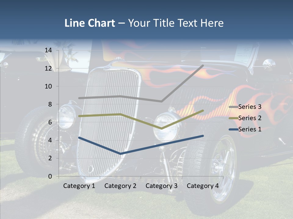 Custom Flames Chrome PowerPoint Template