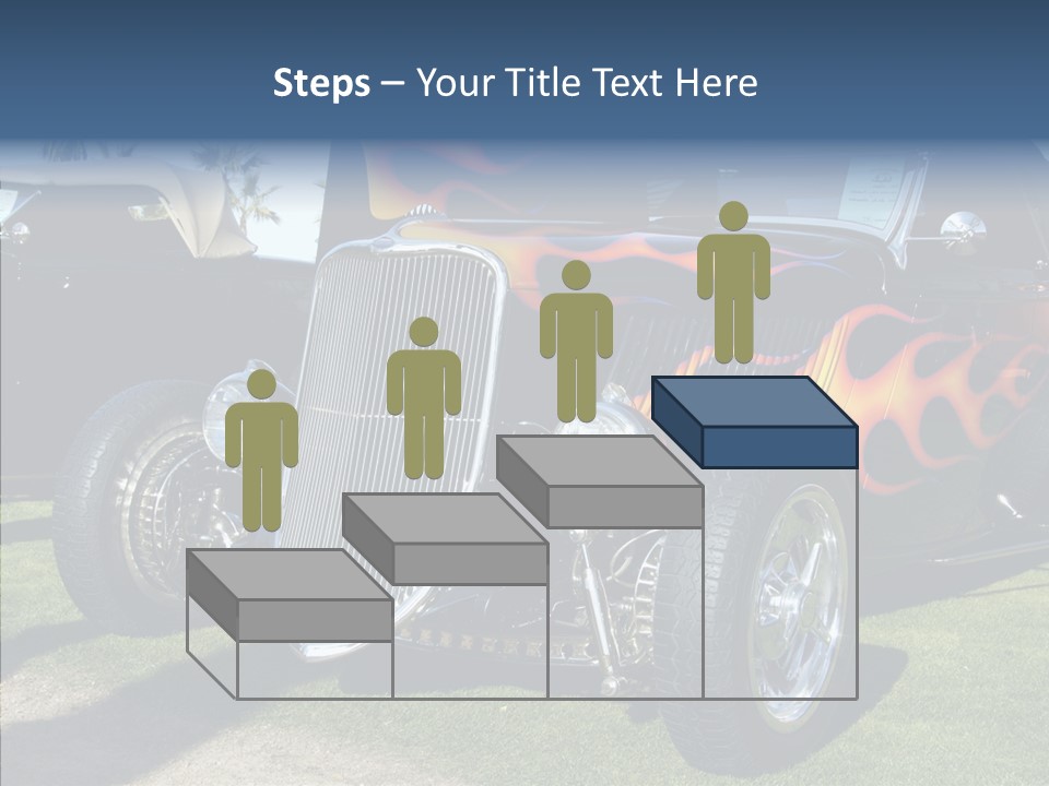 Custom Flames Chrome PowerPoint Template