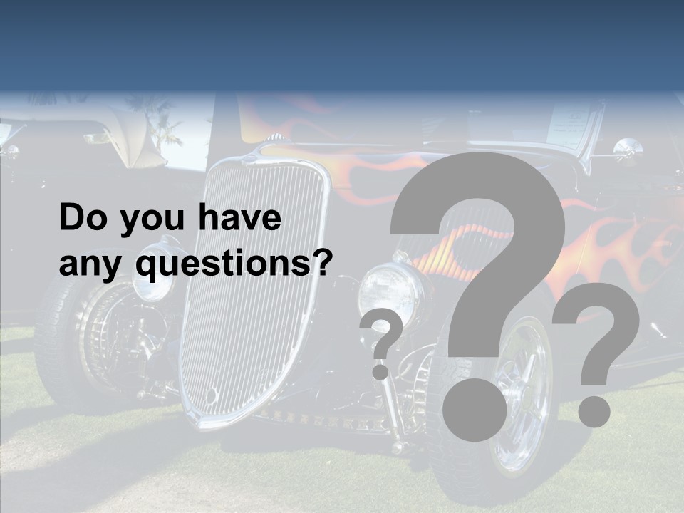 Custom Flames Chrome PowerPoint Template