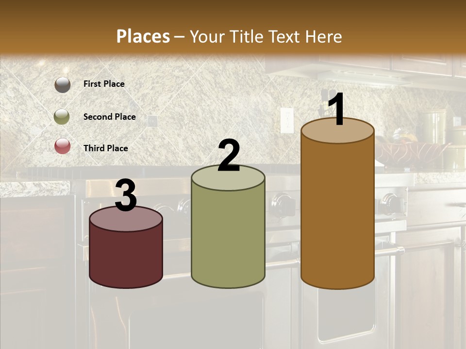 Stainless Metal Structure PowerPoint Template