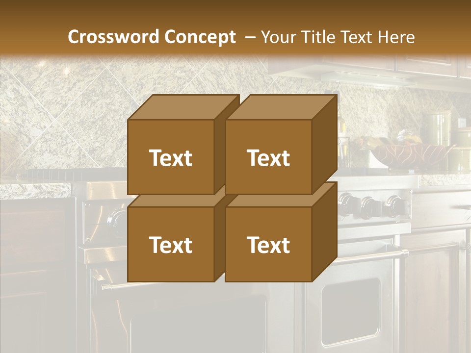 Stainless Metal Structure PowerPoint Template