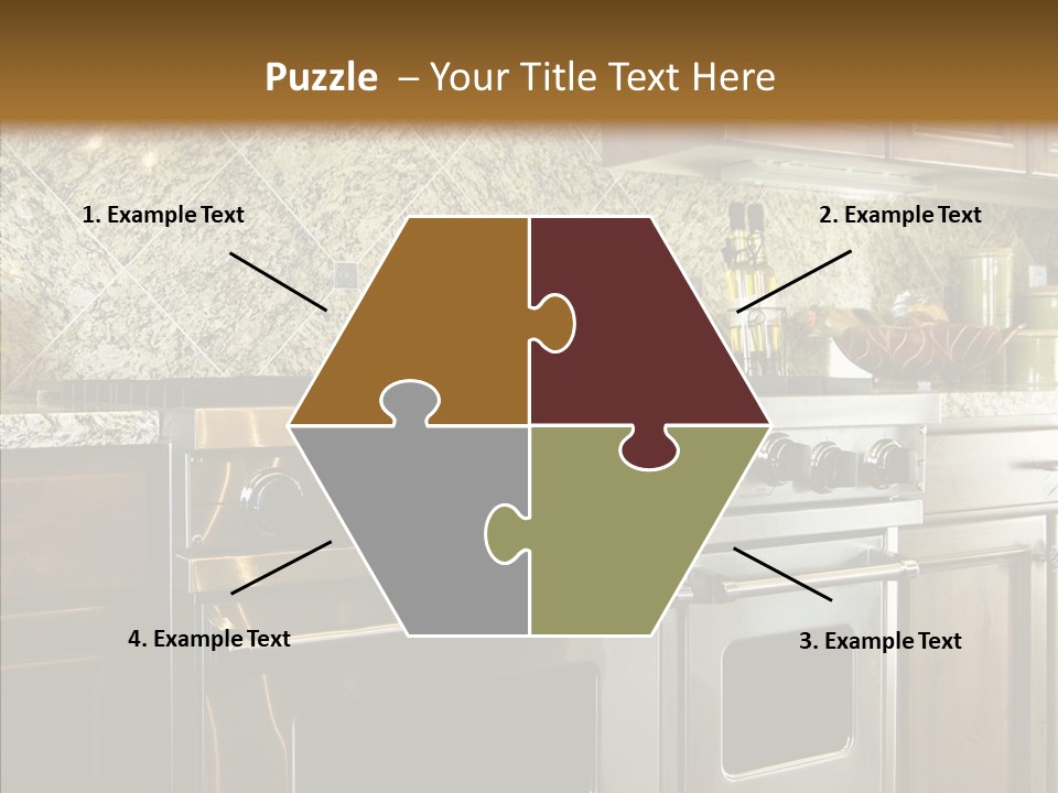 Stainless Metal Structure PowerPoint Template