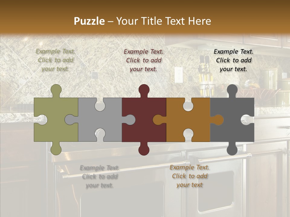 Stainless Metal Structure PowerPoint Template