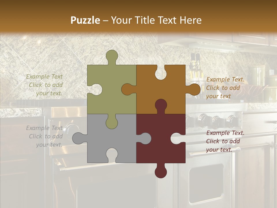 Stainless Metal Structure PowerPoint Template