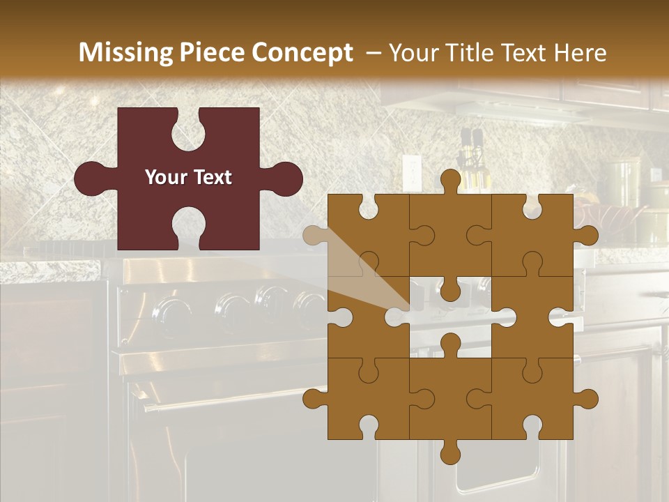 Stainless Metal Structure PowerPoint Template