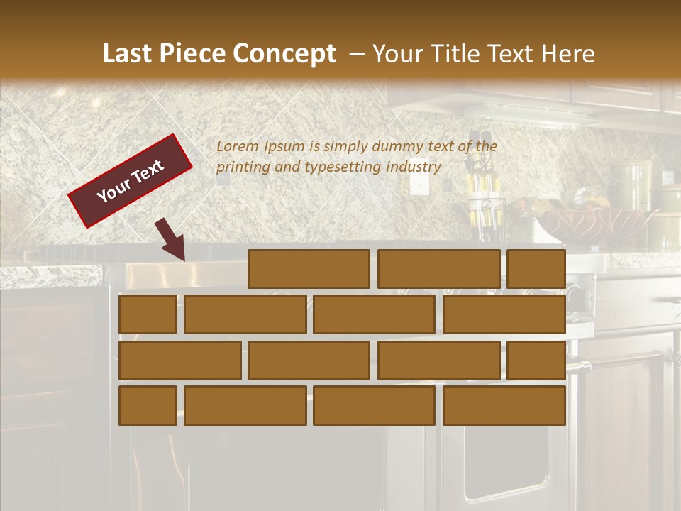 Stainless Metal Structure PowerPoint Template