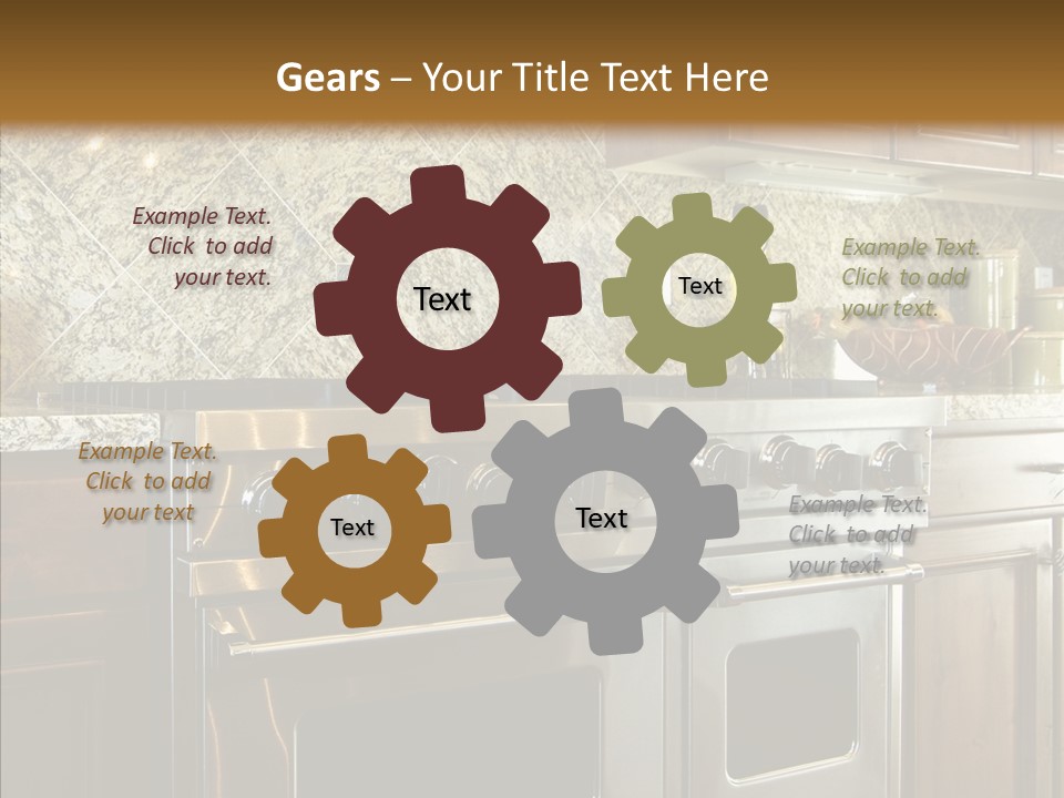 Stainless Metal Structure PowerPoint Template