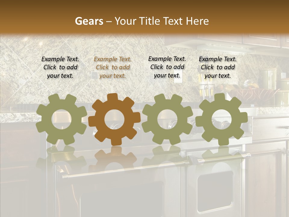 Stainless Metal Structure PowerPoint Template